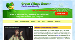 Desktop Screenshot of greenvillagegreen.com